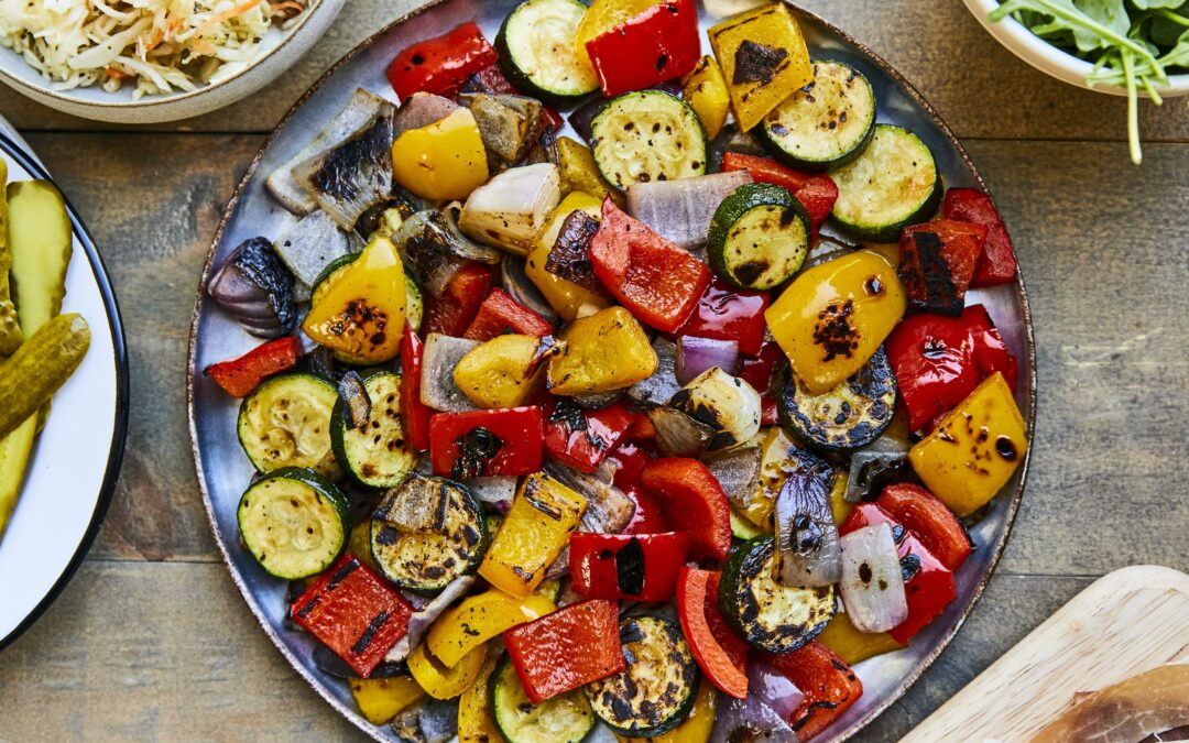 Légumes au four au poivre de Penja